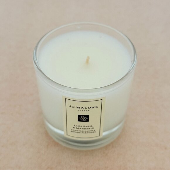 🍊 NEW 🍊 Jo Malone Lime Basil & Mandarin Scented Miniature Candle, 35 g - Picture 3 of 5